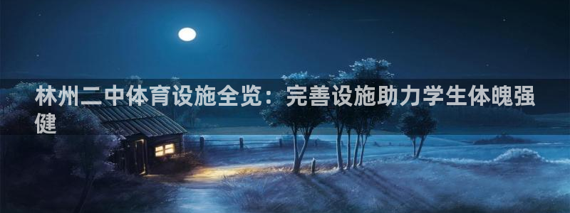 意昂体育3平台注册流程图：林州二中体育设施全览：完善