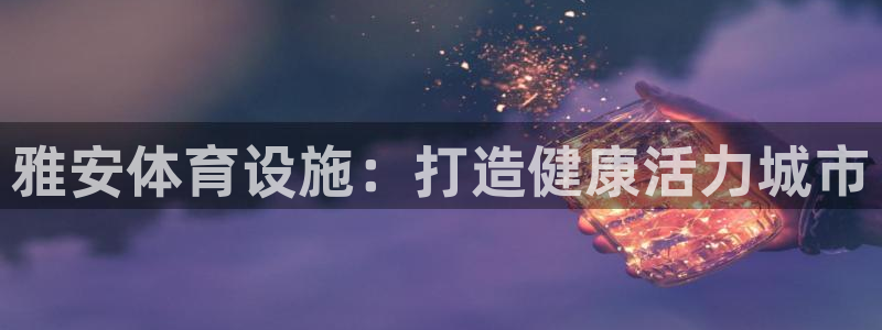 意昂体育3平台注册：雅安体育设施：打造健康活力城市