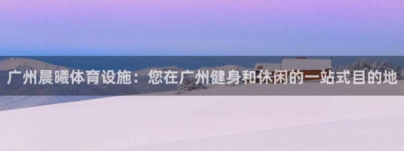 意昂3娱乐：广州晨曦体育设施：您在广州健身和休闲的一