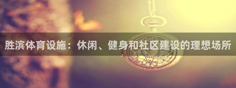 意昂3五金厂：胜滨体育设施：休闲、健身和社区建设的理